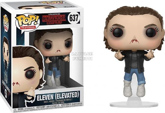 STRANGER THINGS: ELEVEN  (ELEVATED)- VINYL FIGURE #   637 - POP FUNKO 